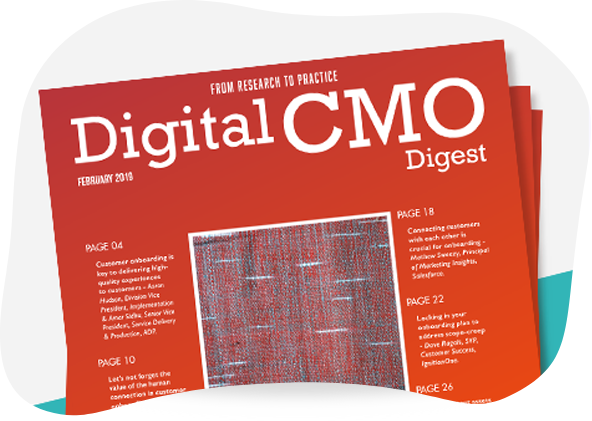 Digital CMO Digest: Customer Onboarding